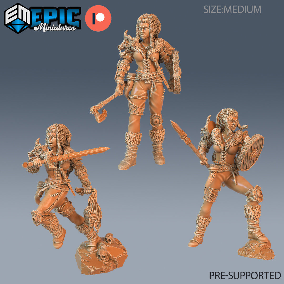 Viking Shieldmaiden Lathgertha